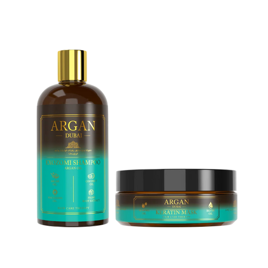 Pachet Masca + Sampon Argan Dubai